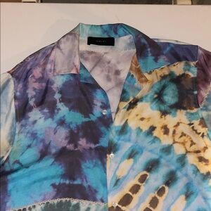 Amiri Multicolor Tie-Dye Men's Shirt